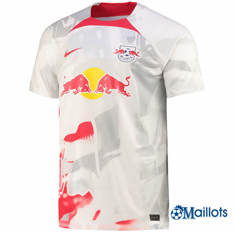Grossiste omaillots Maillot Foot Rouge Bull Leipzig Domicile 2022-2023