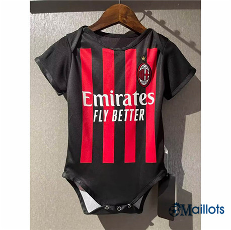 Grossiste omaillots Maillot Foot AC Milan baby Domicile 2022-2023