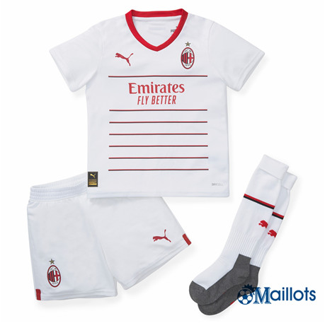 Grossiste omaillots Maillot Foot AC Milan Enfant Exterieur 2022-2023