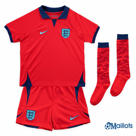 Grossiste omaillots Maillot Foot Angleterre Enfant Exterieur 2022-2023