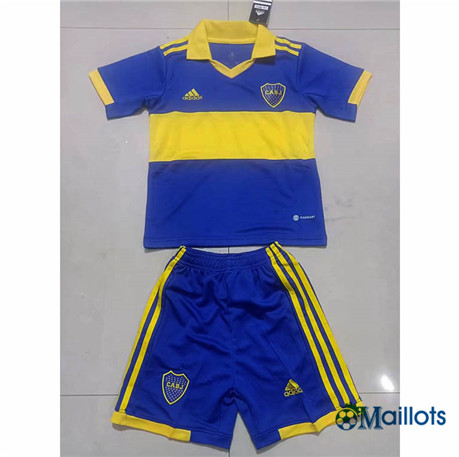 Grossiste omaillots Maillot Foot Boca Juniors Enfant Domicile 2022-2023