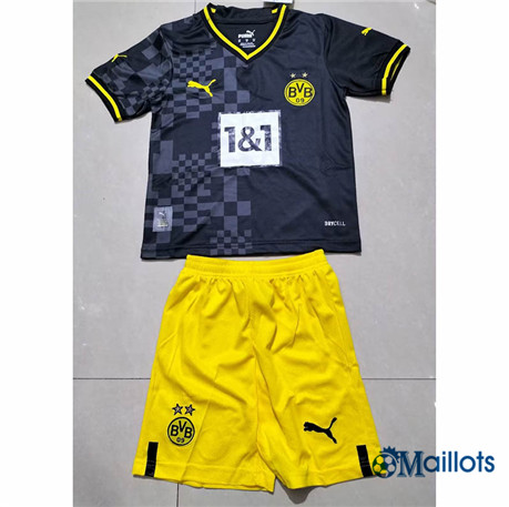 Grossiste omaillots Maillot Foot Borussia Dortmund Enfant Exterieur 2022-2023