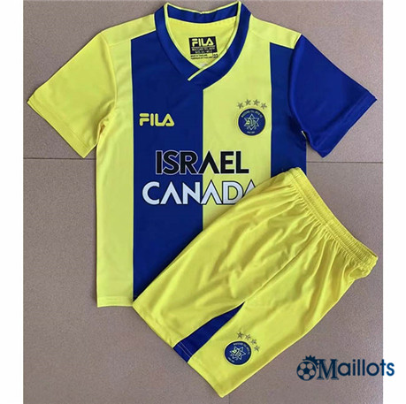 Grossiste omaillots Maillot Foot Maccabi Tel Aviv Enfant Domicile 2022-2023