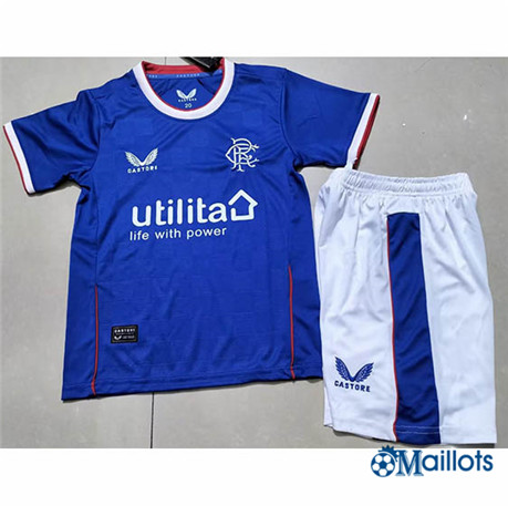 Grossiste omaillots Maillot Foot Rangers Enfant Domicile 2022-2023
