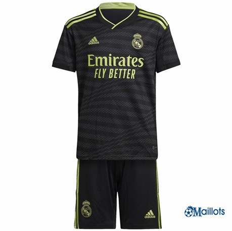 Grossiste omaillots Maillot Foot Real Madrid Enfant Third 2022-2023