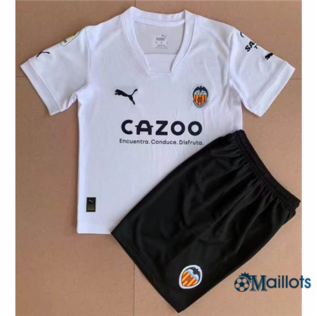 Grossiste omaillots Maillot Foot Valence Enfant Domicile 2022-2023