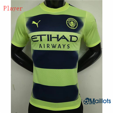 Grossiste omaillots Maillot Foot Manchester City Player Third 2022-2023