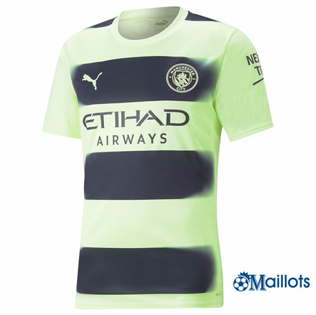 Grossiste omaillots Maillot Foot Manchester City Third 2022-2023