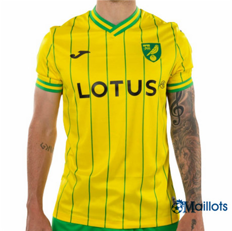 Grossiste omaillots Maillot Foot Norwich City Domicile 2022-2023