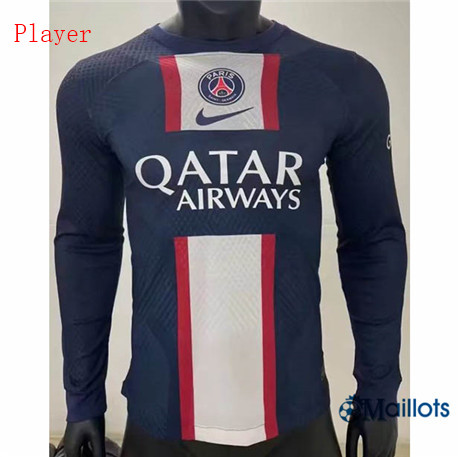 Grossiste omaillots Maillot Foot PSG Player Domicile Manche Longue 2022-2023