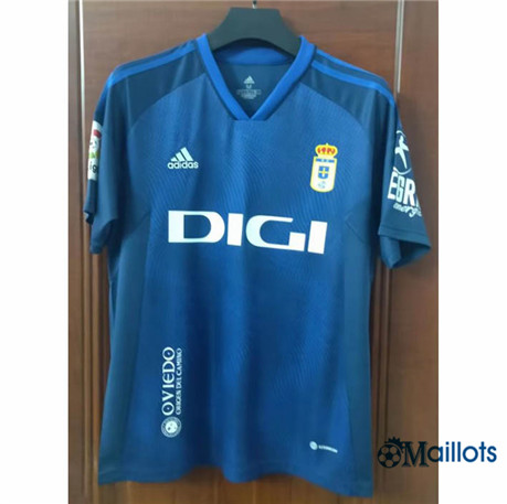 Grossiste omaillots Maillot Foot Real Oviedo Domicile 2022-2023