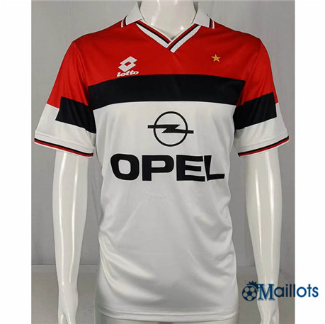 Grossiste omaillots Maillot Foot Rétro AC Milan Exterieur 1994-95
