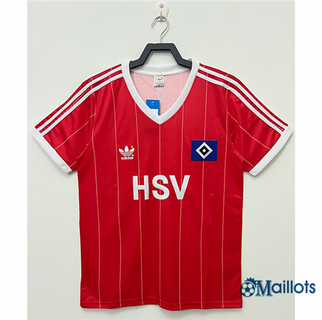 Grossiste omaillots Maillot Foot Rétro Hambourg SV Exterieur 1983-84