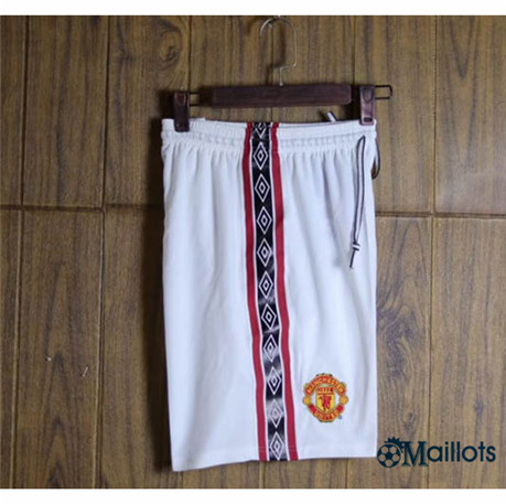 Grossiste omaillots Maillot Foot Rétro Manchester United Short Domicile 1998