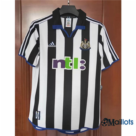 Grossiste omaillots Maillot Foot Rétro Newcastle United Domicile 2000-2001