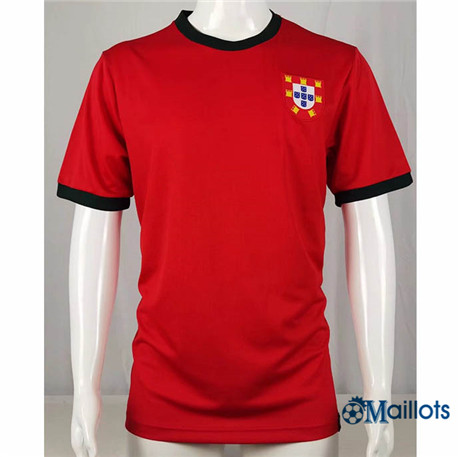 Grossiste omaillots Maillot Foot Rétro Portugal Domicile 1966-1969