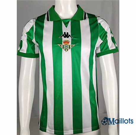 Grossiste omaillots Maillot Foot Rétro Real Betis Domicile 1993-94