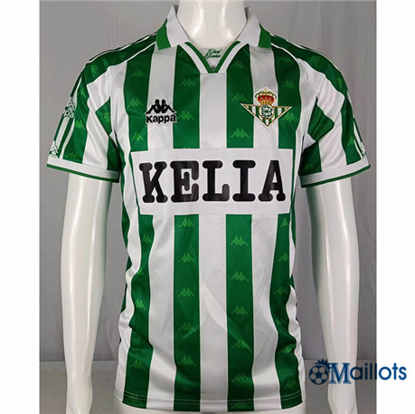 Grossiste omaillots Maillot Foot Rétro Real Betis Domicile 1996-97