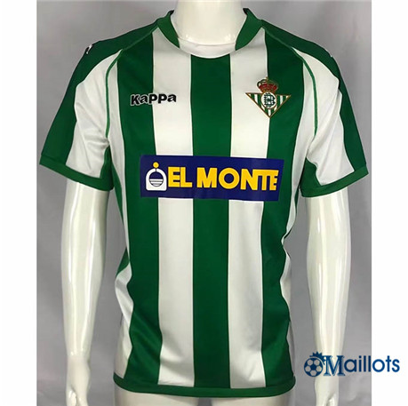 Grossiste omaillots Maillot Foot Rétro Real Betis Maillot Édition spéciale 2001-02