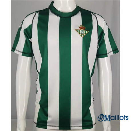 Grossiste omaillots Maillot Foot Rétro Real Betis Domicile 2003-04