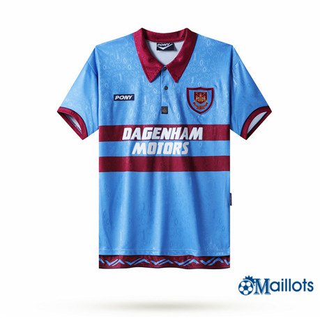 Grossiste omaillots Maillot Foot Rétro West Ham United Exterieur 1995-1997