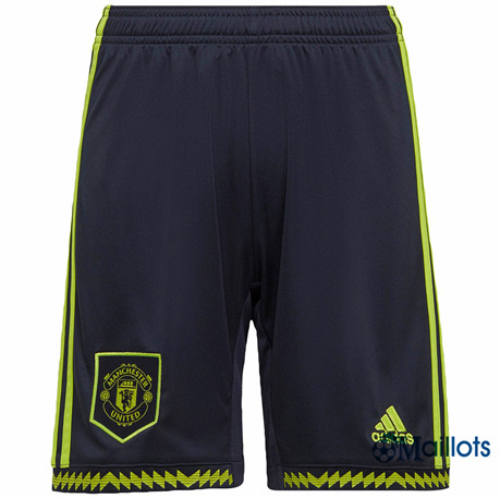Grossiste omaillots Maillot Foot Short Manchester United Third 2022-2023