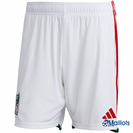 Grossiste omaillots Maillot Foot Short Mexique Domicile 2022-2023