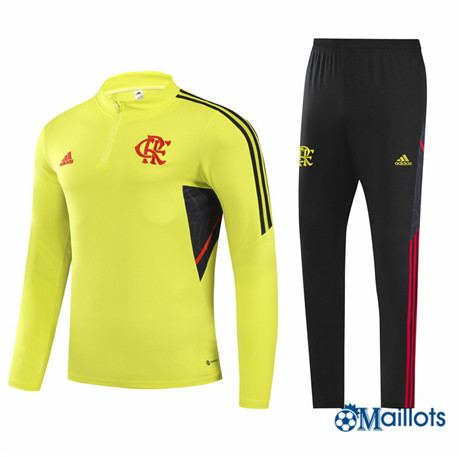 Grossiste omaillots Survetement foot Flamenco Foot Homme om016 Rouge 2022-2023
