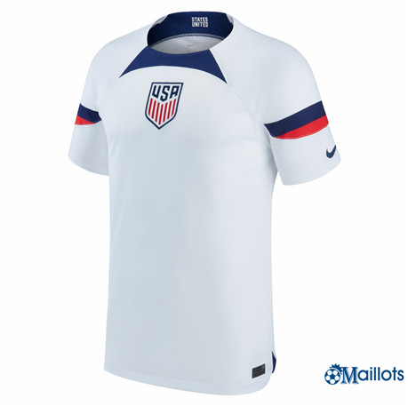 Grossiste omaillots Maillot Foot USA Domicile 2022-2023