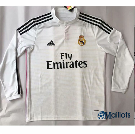 Maillot Rétro football Real Madrid champions league Manche Longue 2014