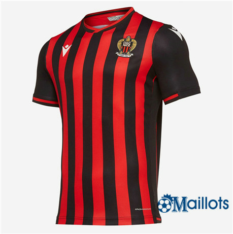 Omaillots Maillot foot OGC Nice Domicile 2019 2020
