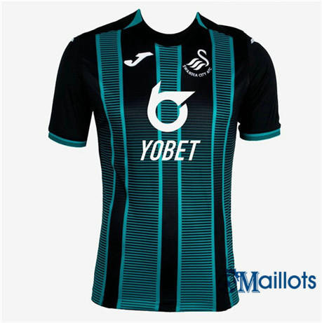 Omaillots Maillot foot Swansea Exterieur 2019 2020