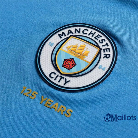 Maillot Manchester City 125th anniversary Bleu