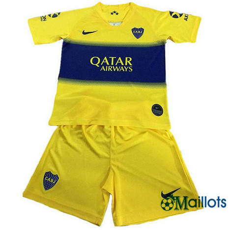 Maillot Foot Boca Juniors Ensemble Foot Enfant Jaune Bleu 2019 2020