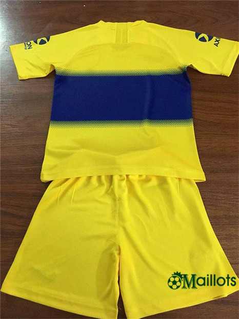 Maillot Boca Juniors Ensemble Foot Enfant Jaune Bleu 2019 2020