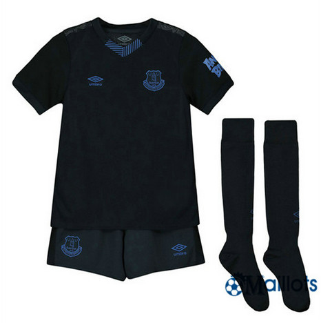 Maillot Foot Everton Ensemble Foot Enfant Third Noir 2019 2020