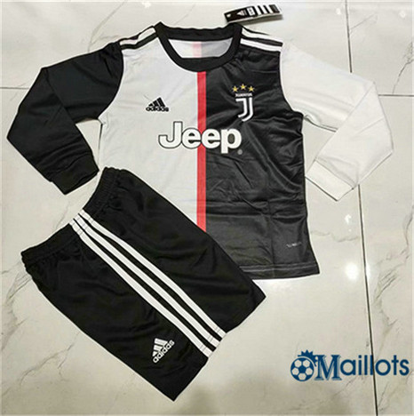 Maillot Foot Juventus Ensemble Foot Enfant Domicile Manche Longue 2019 2020