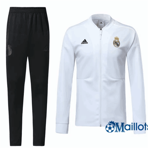 Survêtements Homme 2018/19 Veste Real Madrid Blanc