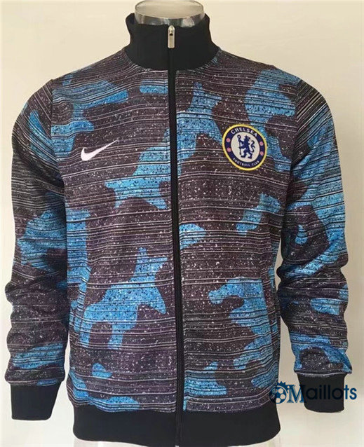 Veste Training Chelsea Bleu Gris Camouflage 2017/2018