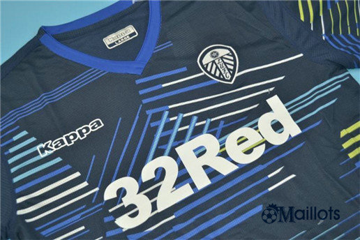 Flocage Maillot foot Vêtement Bleu Marine Leeds United Extérieur 2018 2019 pas cher