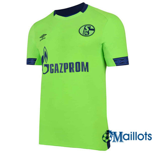 Vêtements Maillot sport football Vert Schalke 04 Third 2018 2019 pas cher