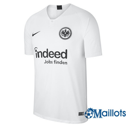 Vêtements Maillot sport football Blanc Frankfurt Extérieur 2018 2019 pas cher