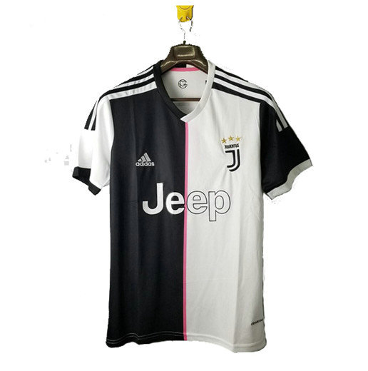 Maillot Football Juventus Noir/Blanc Domicile 2019 2020