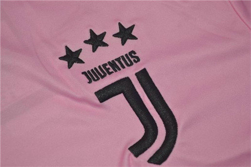 Flocage Maillot foot Vêtement Rose Juventus 2019 2020 pas cher