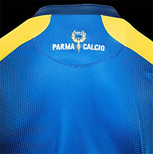 Flocage Maillot foot Vêtement Bleu/Jaune Parma Extérieur 2018 2019 pas cher