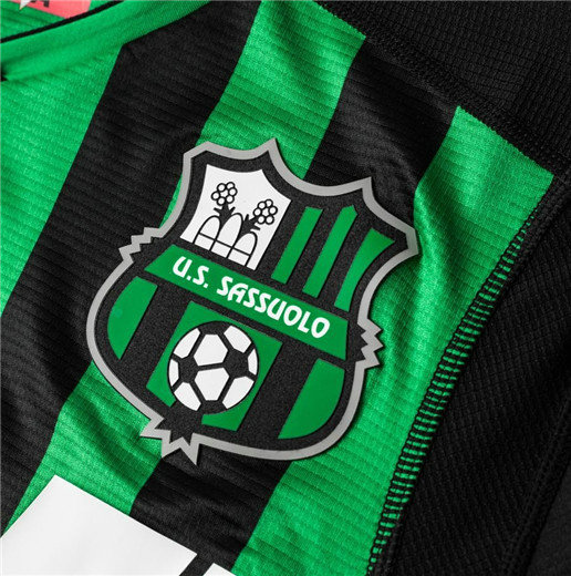 Vêtement de sport homme football Vert/Noir Sassuolo Domicile 2018 2019