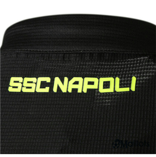 Vêtement de sport homme football Noir SSC Napoli Extérieur 2018 2019