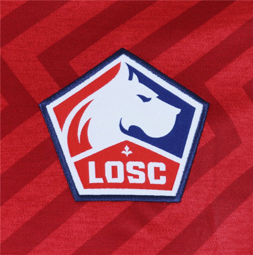 Vêtement de sport homme football Rouge Lille OSC Domicile 2018 2019