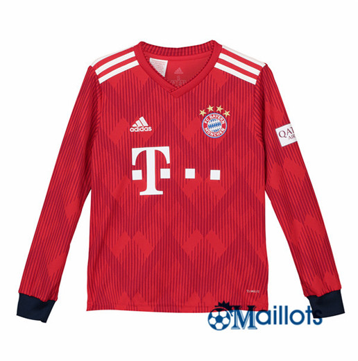 Maillot de foot Bayern Munich Enfant Domicile ML 2018 2019