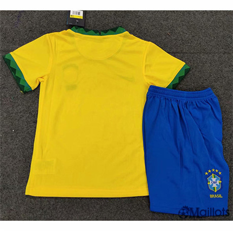 Ensemble Maillot foot Brésil Enfant Domicile 2020 2021